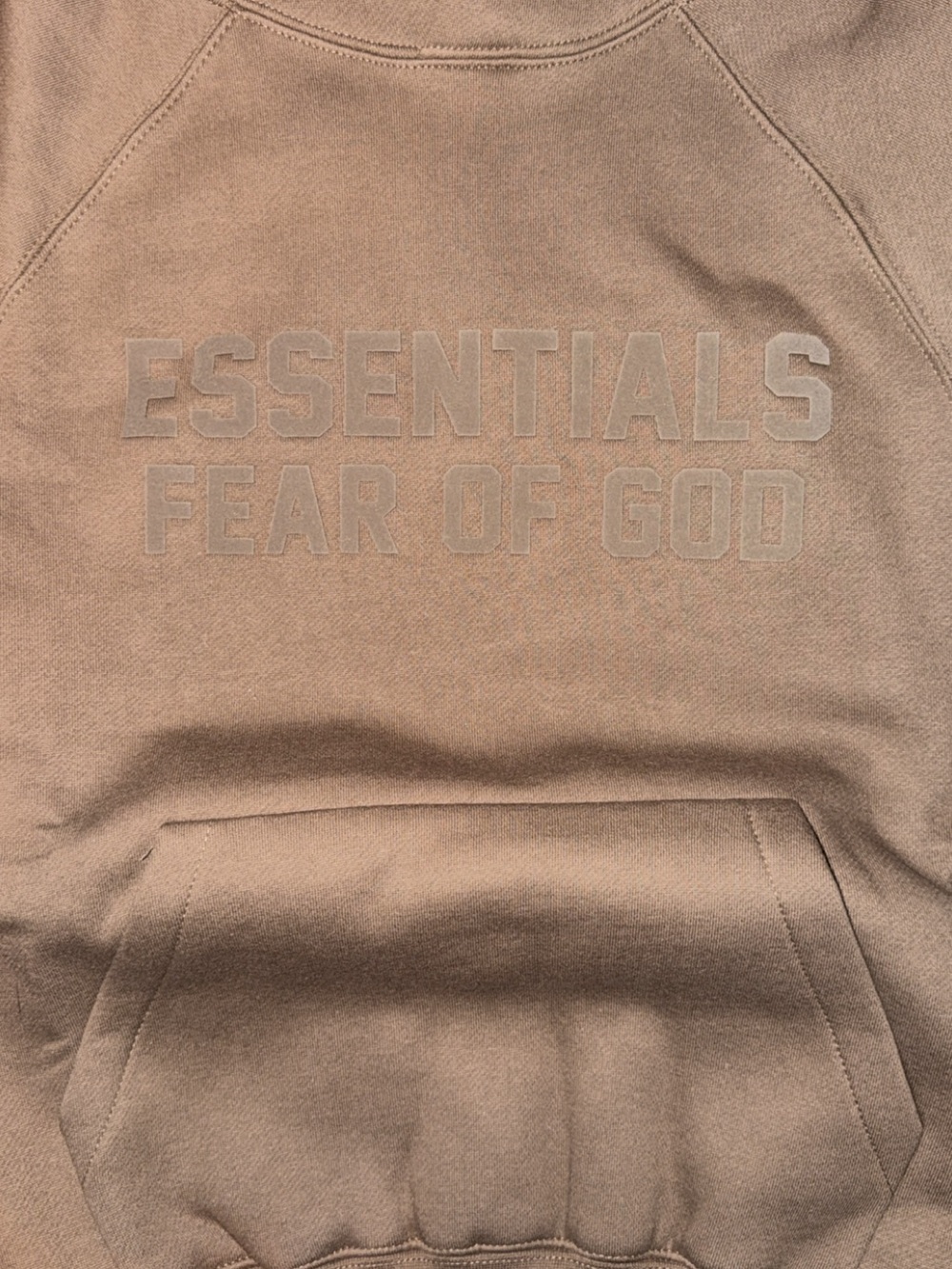 Fear of God Essentials Brown Hoodie - Picture 2 of 4